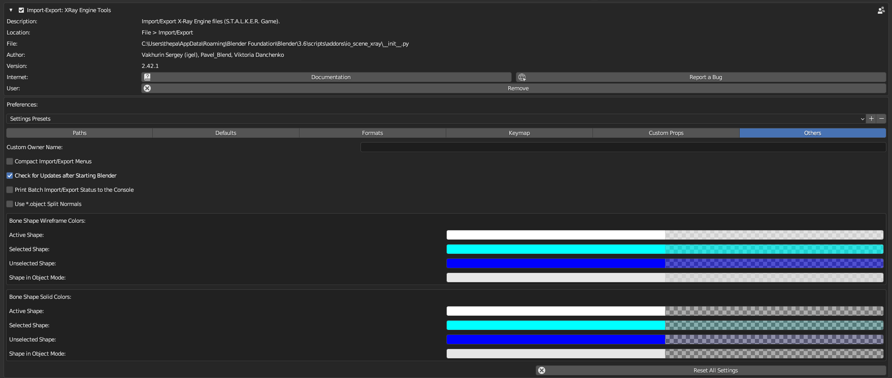 formats centered