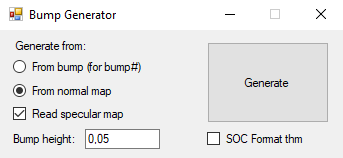 bump-generator centered