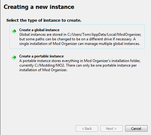 portable instance centered