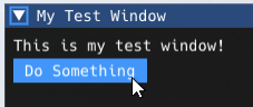 ImGui Button