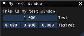 ImGui Draggables